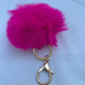 Pom Pom key chain.